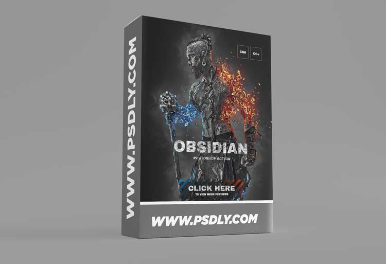 GraphicRiver – Obsidian Photoshop Action 26998428