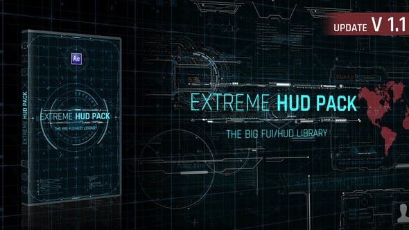 Videohive - Extreme HUD Pack V1.1 - 28985545