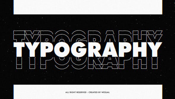Videohive - Glitch Kinetic Typography - 29343738