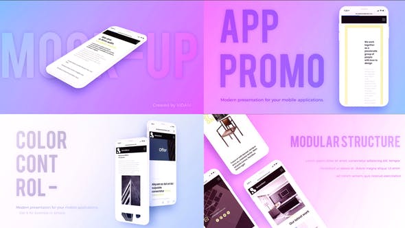 Videohive Phone Mock-up App Promo 23315177