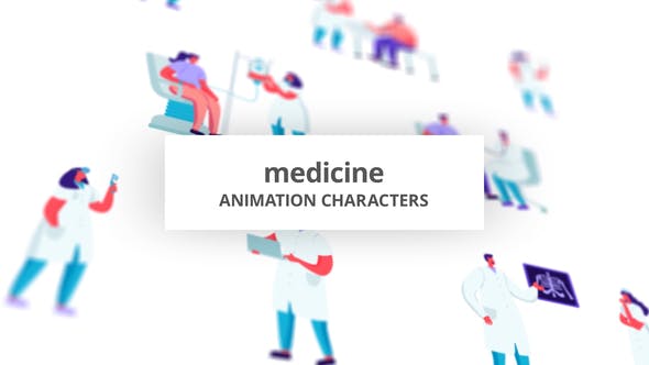 Videohive Medicine - Character Set 29801983