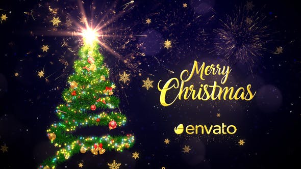 Videohive Christmas Tree Wishes 29628584