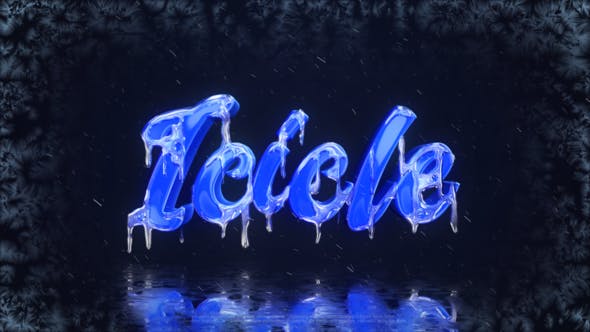Videohive Frozen Logo 25114358