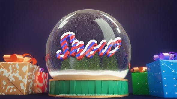 Videohive Snow Globe Logo 25268040
