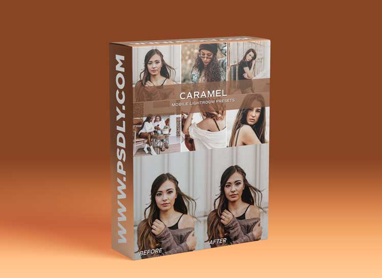 CreativeMarket - 5 Caramel Lightroom Presets 5701792