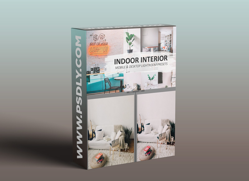 CreativeMarket Indoor Interior Lightroom Presets 5601558