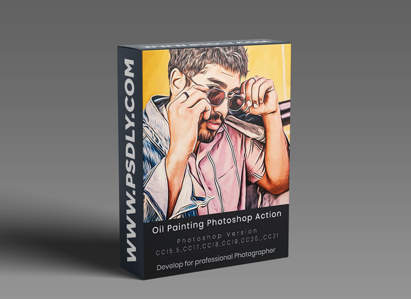 GraphicRiver - Oil Painting Photoshop Action 29305614