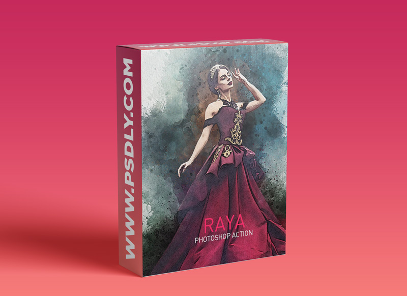 GraphicRiver - RAYA Vivid Painting Photoshop Action 29408251