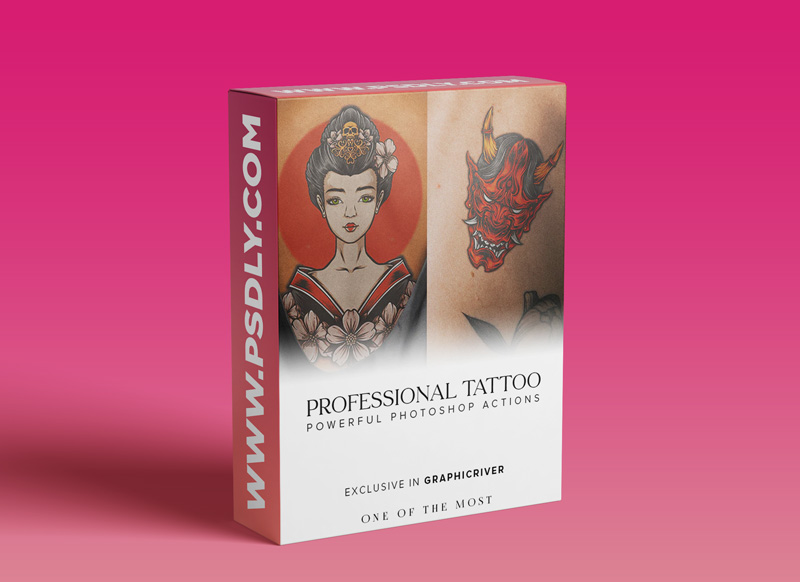 GraphicRiver – Professional Tattoo Photoshop Actions 29396958