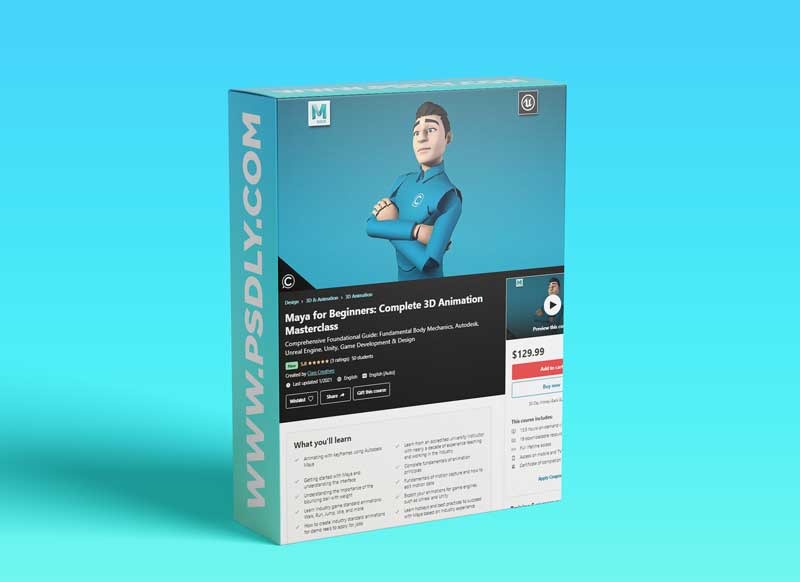 Maya for Beginners: Complete 3D Animation Masterclass