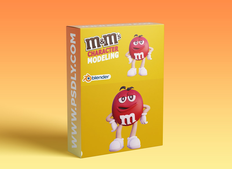 Modeling The Famous Red M&M Character