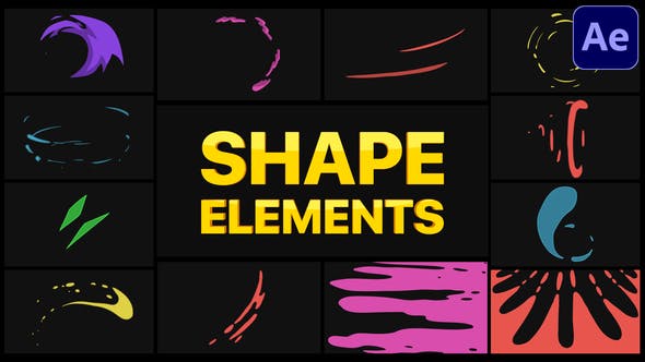 Videohive Shape Elements | After Effects 29855807