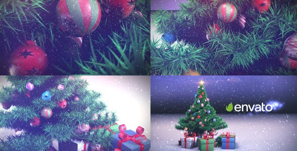 Videohive Christmas Tree Opener 9739571