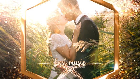 Videohive Gold Wedding Slideshow 28662612