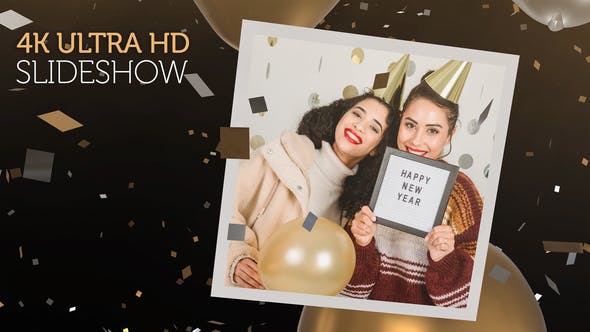 Videohive Happy New Year (4K slideshow) 29809152