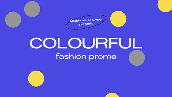 Videohive Colorfull Fashion Promo 29825656