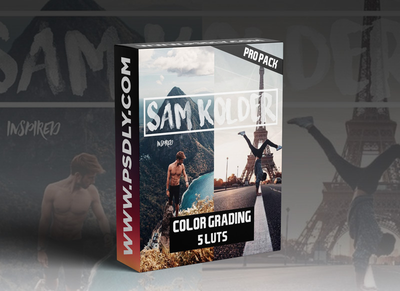 SAM KOLDER (kold) 2018 Pro Color Grading - Professional color correction LUTs from SAM KOLDER