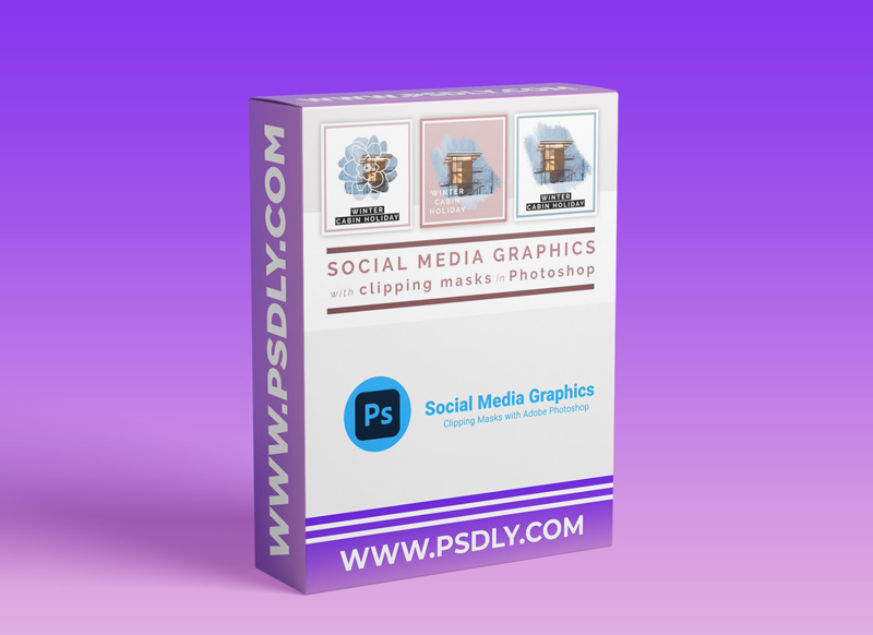 Social Media Graphics: Clipping Masks with Adobe Photoshop Download
