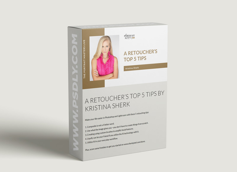 The Portrait Masters - A Retoucher’s Top 5 Tips by Kristina Sherk