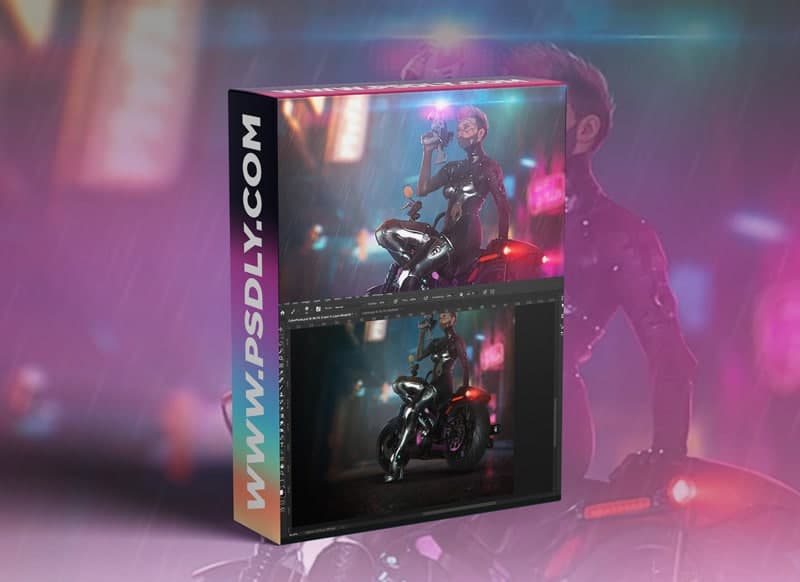 Cyberpunk - Photoshop Compositing Course