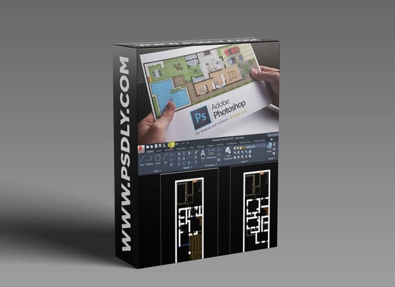 Rendering Architectural Plans using Photoshop