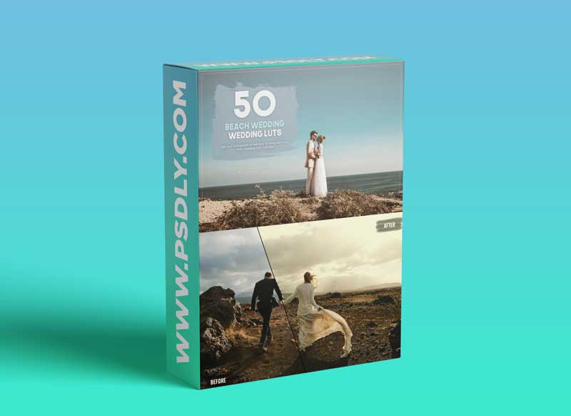 50 Beach Wedding LUTs Pack