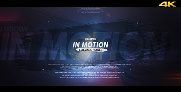 Videohive In Motion - Cinematic Trailer 19726748