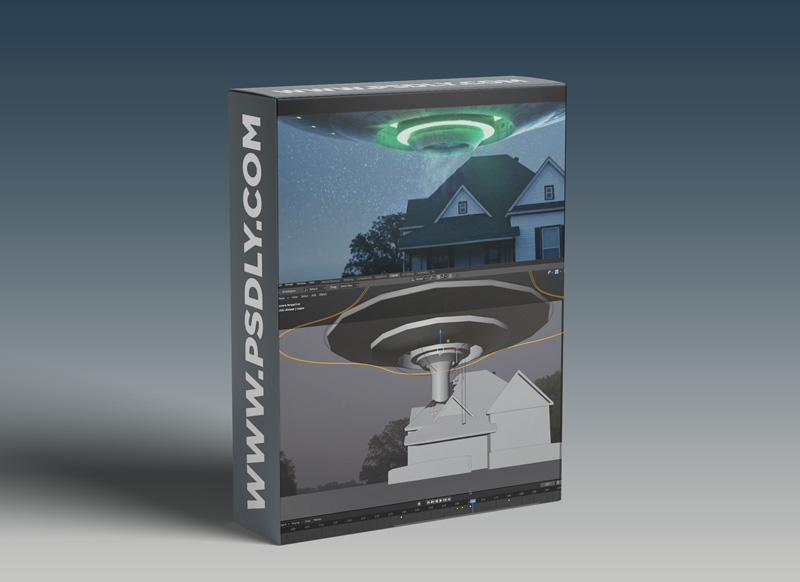 CGCookie – Create a VFX shot in Blender: Alien Abduction