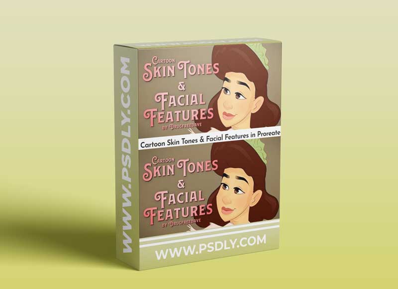 Cartoon Skin Tones & Facial Features in Proreate