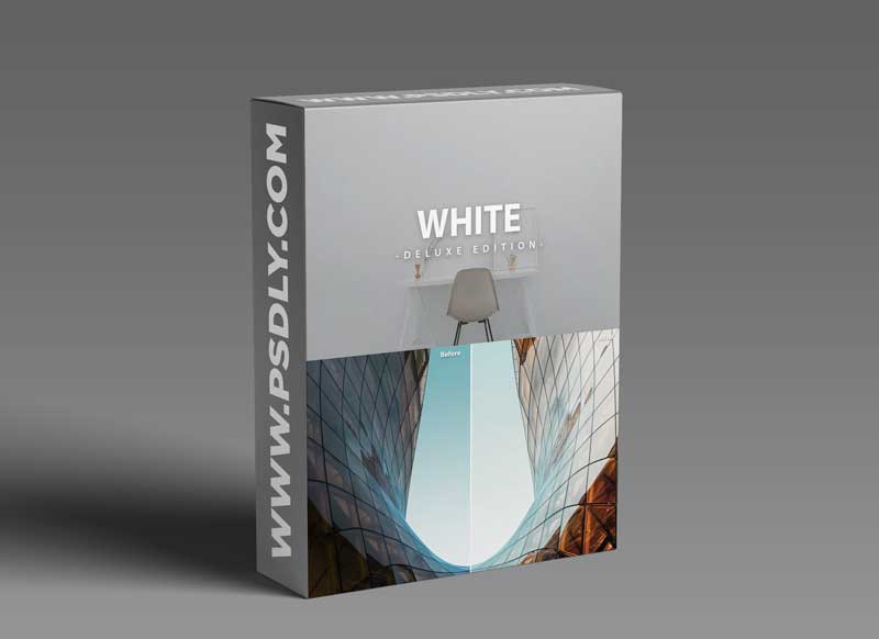 Clean White | For Mobile and Desktop