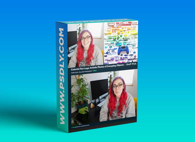 Colorful Flat Lays: Artistic Photos of Everyday Objects