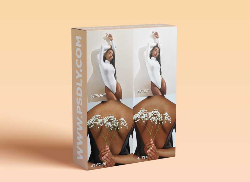 CreativeMarket 10 Dark Skin Lightroom Presets 5701802