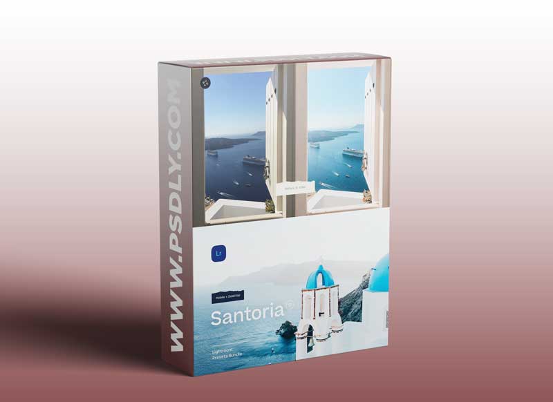 CreativeMarket 5 Santorini Lightroom Presets 5487044