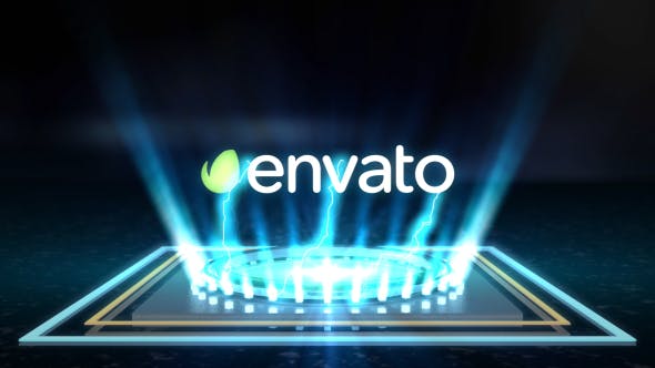 Videohive Cube Thunder Logo 20336804