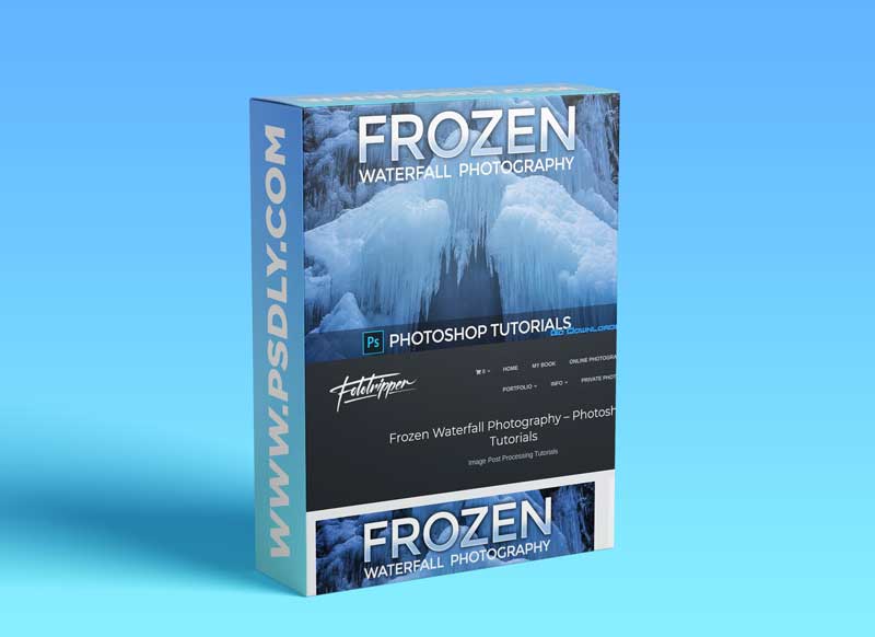 Frozen Waterfall Photography – Photoshop Tutorial