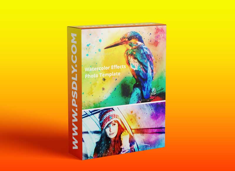 GraphicRiver - Watercolor Photo Template 29665724