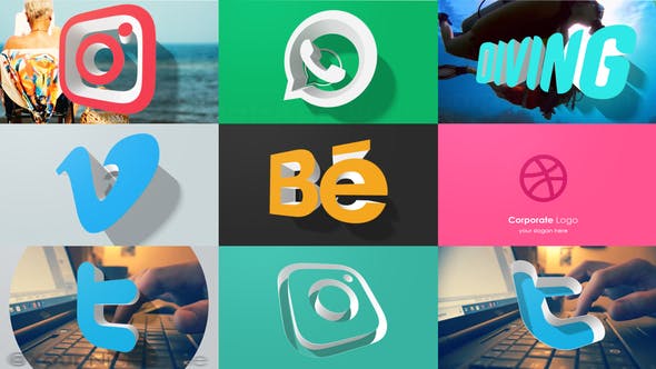 Videohive Clean Minimal Fast 3D Logo 26182444