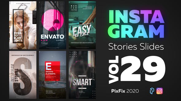 Videohive Instagram Stories Slides Vol. 29 30006916