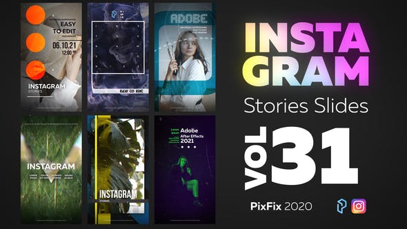 Videohive Instagram Stories Slides Vol. 31 30048800