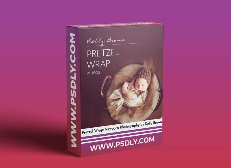 Pretzel Wrap: Newborn Photography by Kelly Brown