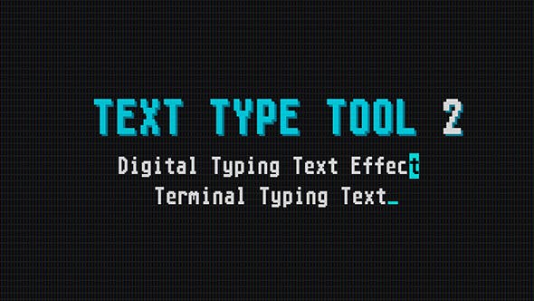 Videohive Text Type Tool 2 20305345