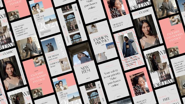 Videohive Minimal Stories Pack 29953793