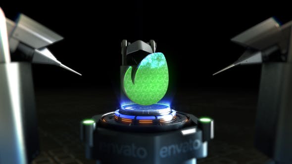 Videohive Robotic Arm Logo Reveal 20485062