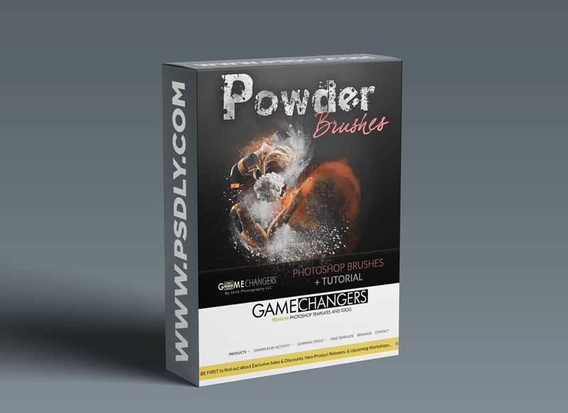 Shirk Photography - Powder Photoshop Brush Collection + Tutorial