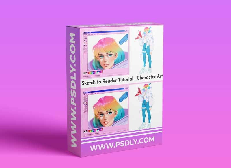 Sketch to Render Tutorial - Character Art