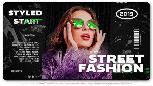 Videohive Street Fashion Dynamic Promo 29997442