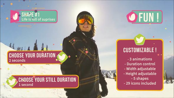 Videohive Pop Up Text 23225507