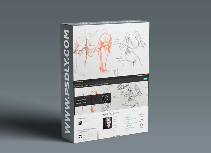 Types of Folds on the Costumed Figure with Bill Perkins