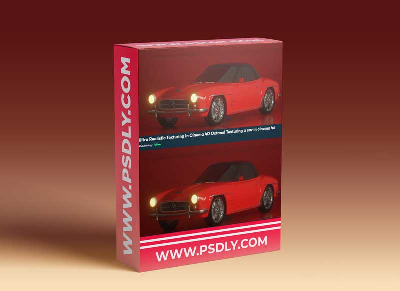 Ultra Realistic Texturing in Cinema 4D Octane! Texturing a car in cinema 4d