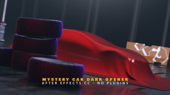 Videohive Mystery Car Dark Opener 23236556